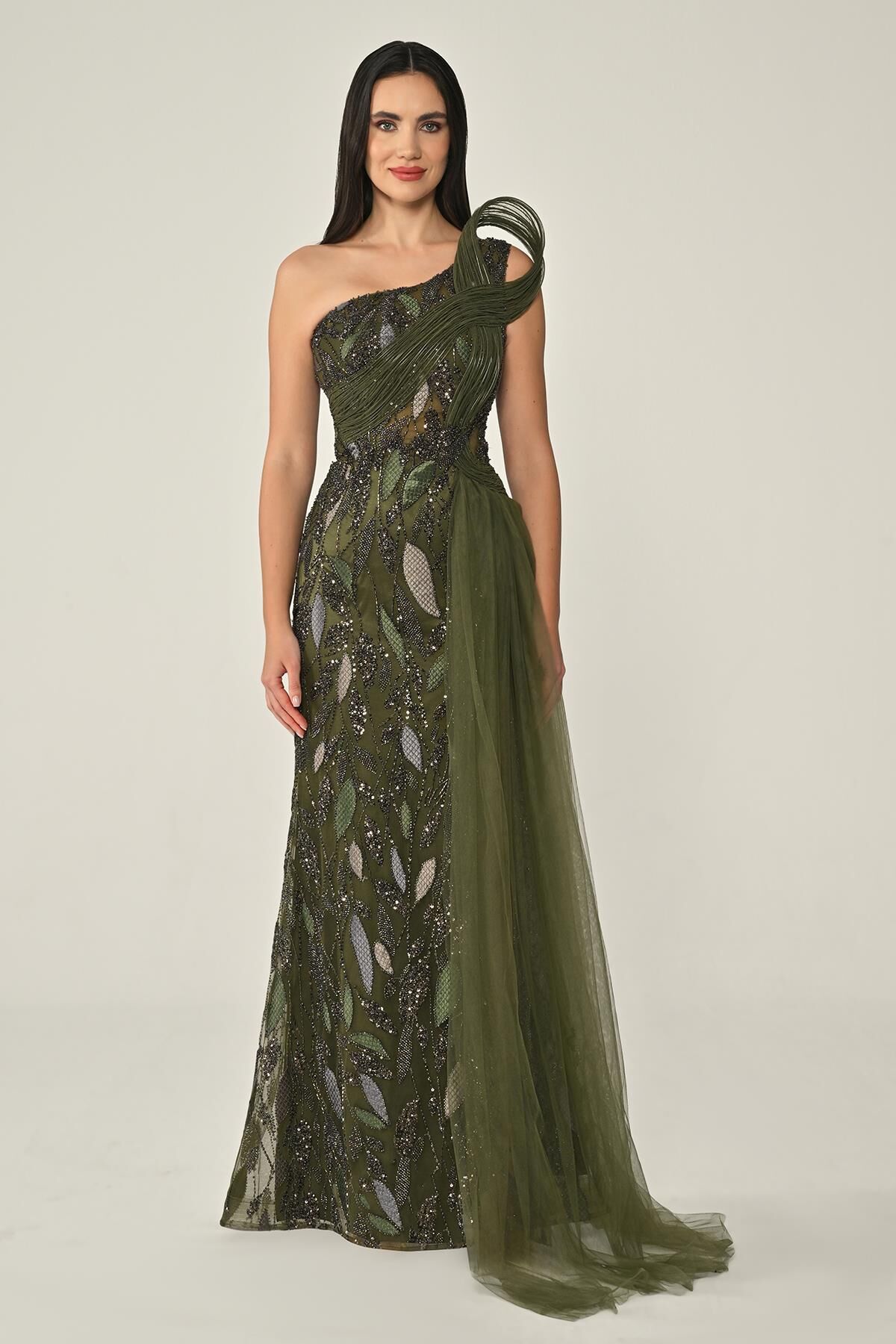 green emerald velvet dress Chaser Capri Meadow Green Mini Dress
