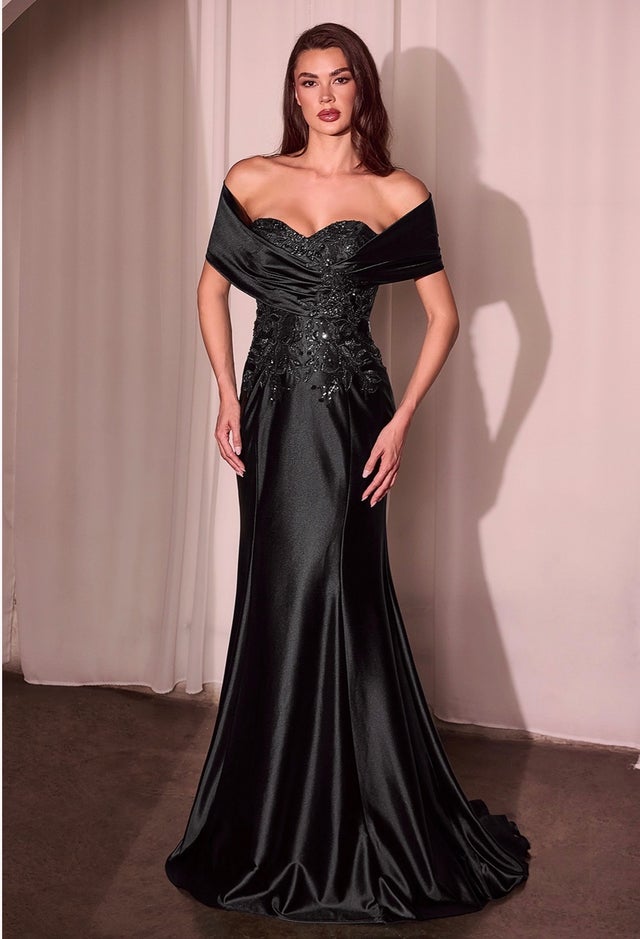 cache long black dress Cache | Dresses | Cache Classy Black Beaded Detail Gown